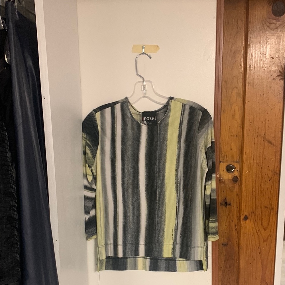 Posh Green Boxy Sweatshirt